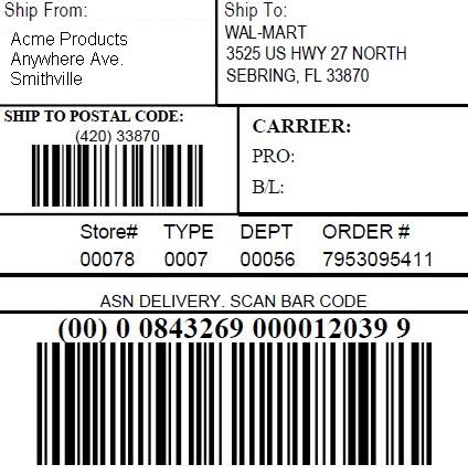 Updated at december 4, 2014 by adi data international inc. shipping labels walmart how to print ucc 128 shipping labels 2 638 - Top Label Maker