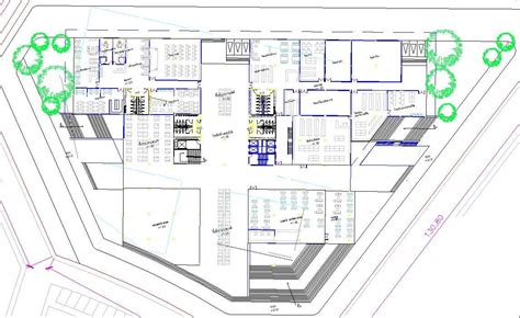 Download Free Cad Files Of Library Architecture Cadbull