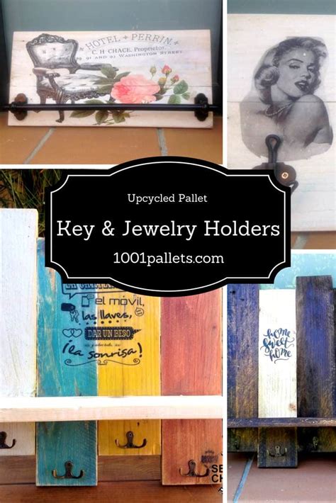 Jewelry Key Hangers Made Using Pallet Wood 1001 Pallets
