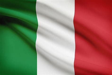 From 1799, the italian republic used the same flag with a golden napoleonic eagle as the symbol on the heart of the. What Does The Italian Flag Look Like? - WorldAtlas