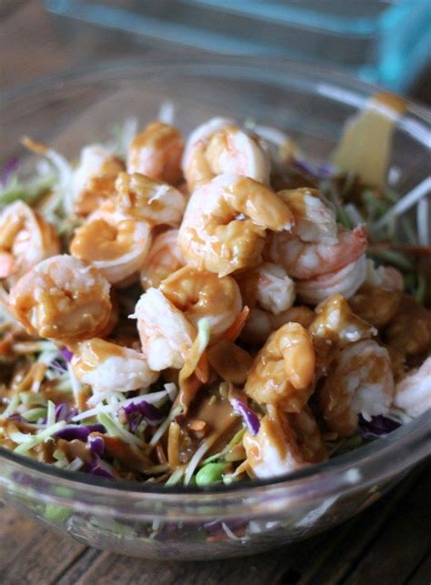 If you want to make, say, our new shrimp scampi pasta recipe tomorrow , then your best bet is to pull that bag of frozen shrimp out of the freezer today and but let's be real: Make-ahead Low Carb Asian Peanut Shrimp Bowls | Recipe | Clean eating dinner, Easy peanut sauce ...
