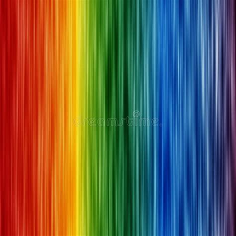 Art Rainbow Colors Abstract Zoom Background Stock Illustration