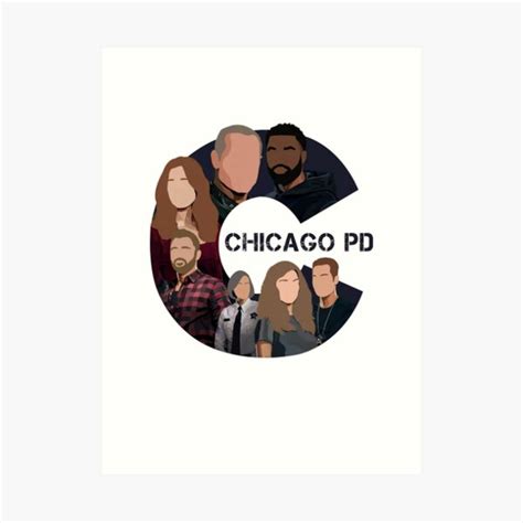 Chicago Pd Poster Chicago Pd Druck Jay Halstead Print Chicago Pd