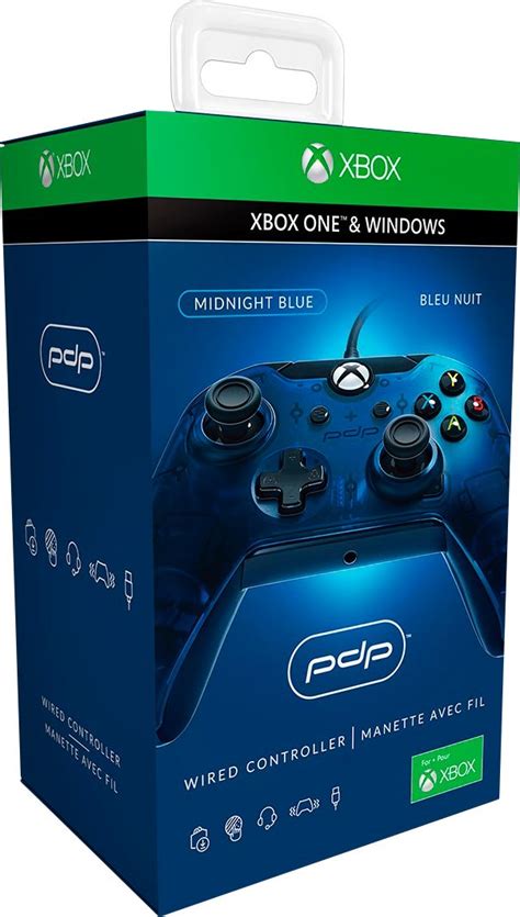 Pdp Wired Controller For Pc And Xbox One Blue Okinus Online Shop
