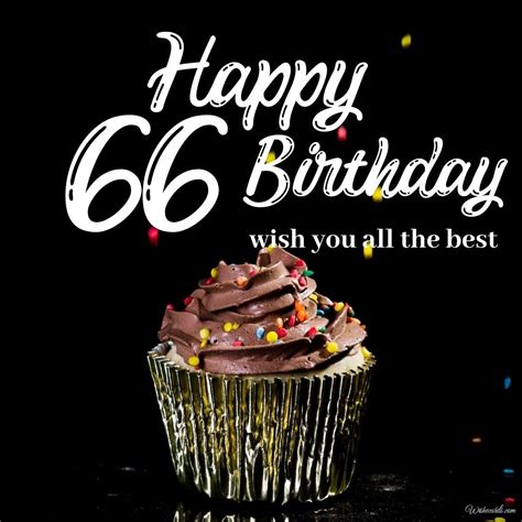 Happy 66th Birthday Cards And Images With Greetings