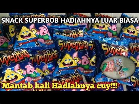 Unboxing Snack Superbob Berhadiah Menarik Banjir Hadiah Youtube