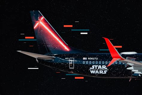 united s star wars plane has the soundtrack a dark side and lightsaber art the washington post