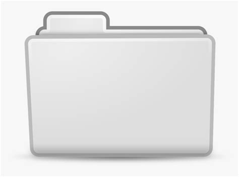 File Folder Icon Icons Matt Symbol White White Folder Icon Png