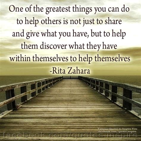 Best Quotes On Helping Others Quotesgram