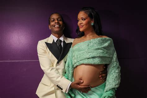 Rihanna Shows Off Her Baby Bump In Rare Flirty Video Posted By Aap