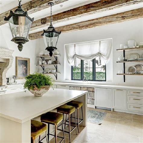 27 Chic French Country Kitchens Farmhouse Kitchen Sty