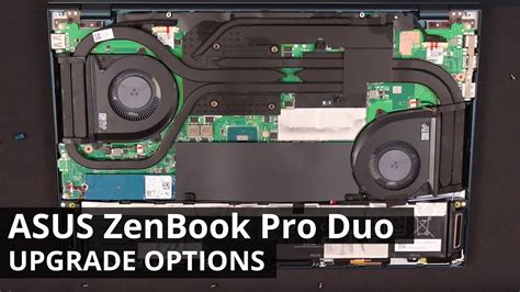 Asus Zenbook Pro Duo Disassembly And Upgrade Ux481 Ux581 Youtube