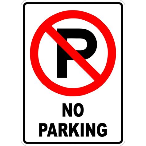 Get your custom parking signs at buildasign.com! Sign - No parking