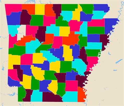 Counties In Arkansas