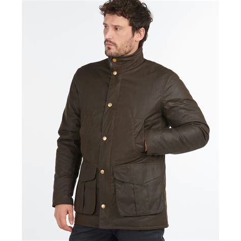 Barbour Hereford Waxed Jacket Olive Waxed Jackets Huckberry