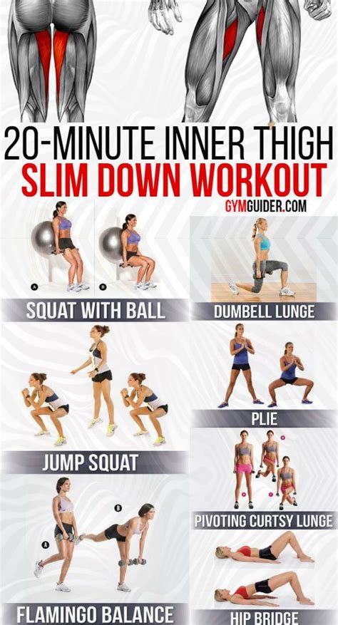 Inner Thigh Workout That Will Transform Tone And Shape Your Legs Inner Thigh
