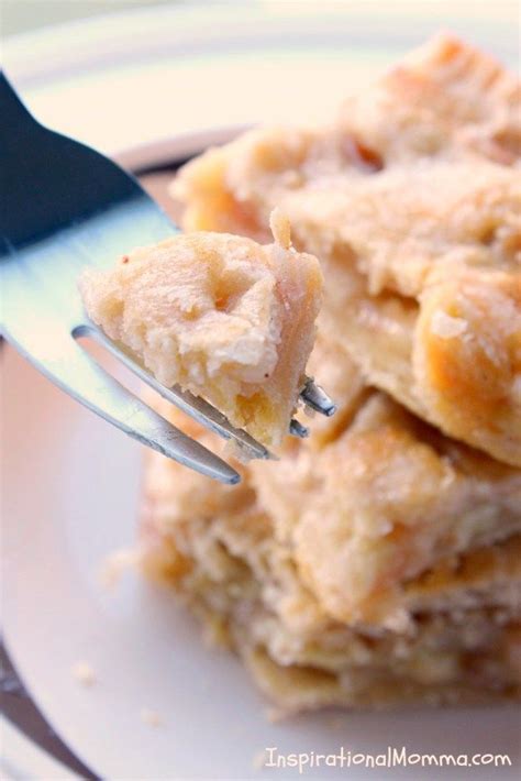 Homemade Apple Bars A Delicious Homemade Dessert With Fresh Apples