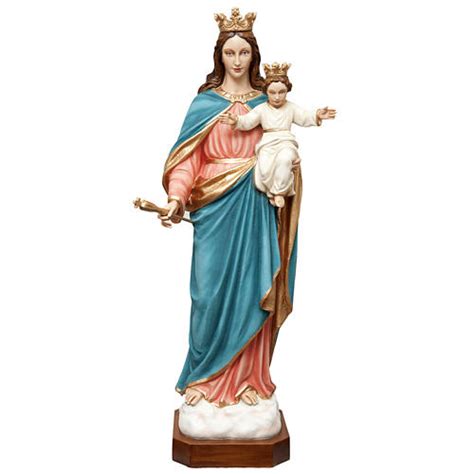 Mary Help Of Christians Statue In Fiberglass 120cm Online Sales On