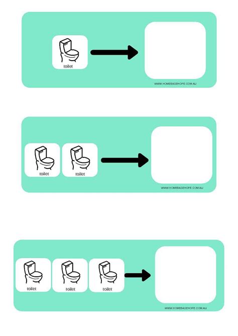 Toileting Visual Schedule Printable Free Pdf Printable Templates By Nora