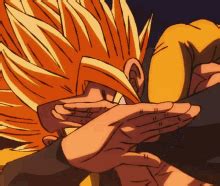 Goku and friends are fresh from the tournament that's when goku and vegeta fuse into gogeta and manage to turn the tide of battle. dragon ball: Dragon Ball Super Broly Gogeta Gif