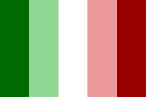Rr (red), gg (green) and bb (blue) are hexadecimal integers between 00 and ff specifying the intensity of the color. National Flag - Italy Color Palette