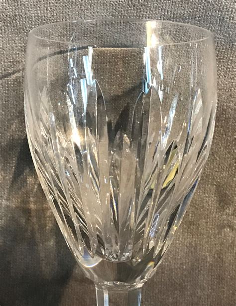 Set Of 4 Waterford Irish Crystal Carina Claret Wine Glass Stemware