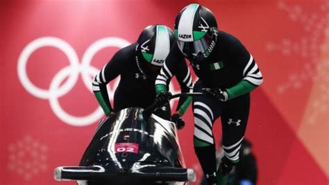 Nigerian Bobsled Team Finish Well At Winter Olympics With Personal Best