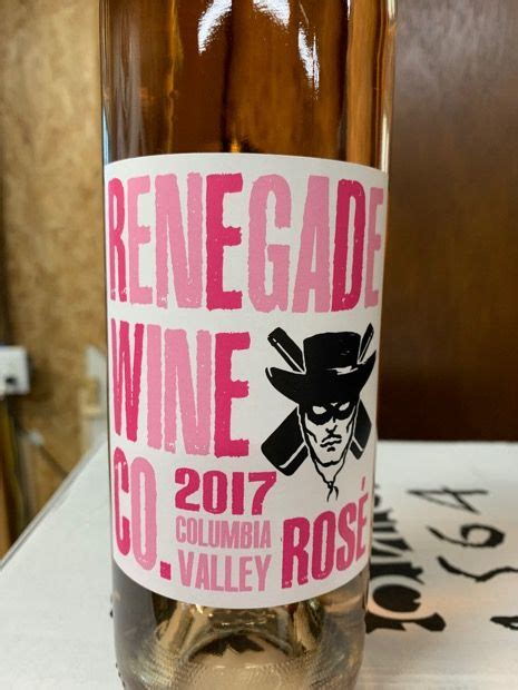 Compressed watermelons, strawberry conserve, and flowers are carried along by a classically tannic structure that. 2017 Renegade Wine Co. Rosé, USA, Washington, Columbia ...