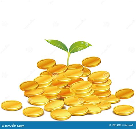 Money Nature Stock Photo Image Of Growth Isolated Colour 18613302