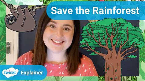 Design Your Own Save The Rainforest Poster Youtube