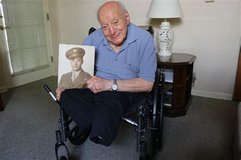 Double Amputee Wwii Veteran I Interviewed Earlier This Yearhe Was 21