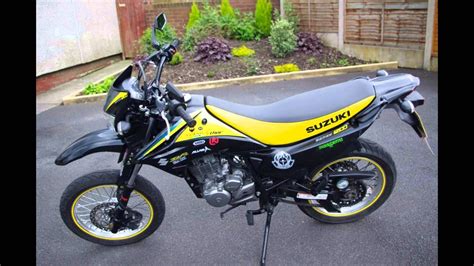 As far as design goes, the 2012 suzuki dr124sm features an agile stance which is enhanced by the high placed front fender, the sleek seat and the sporty fairing. Suzuki DR125 SM K9 - My modifications since buying the ...