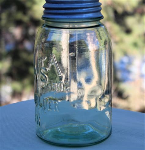Antique Atlas Strong Shoulder Mason Fruit Jar Canning Jar Preserve Jar