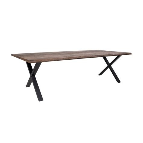 Table à manger 300 cm en chêne huilé marron - AUKLET | Maison et Styles