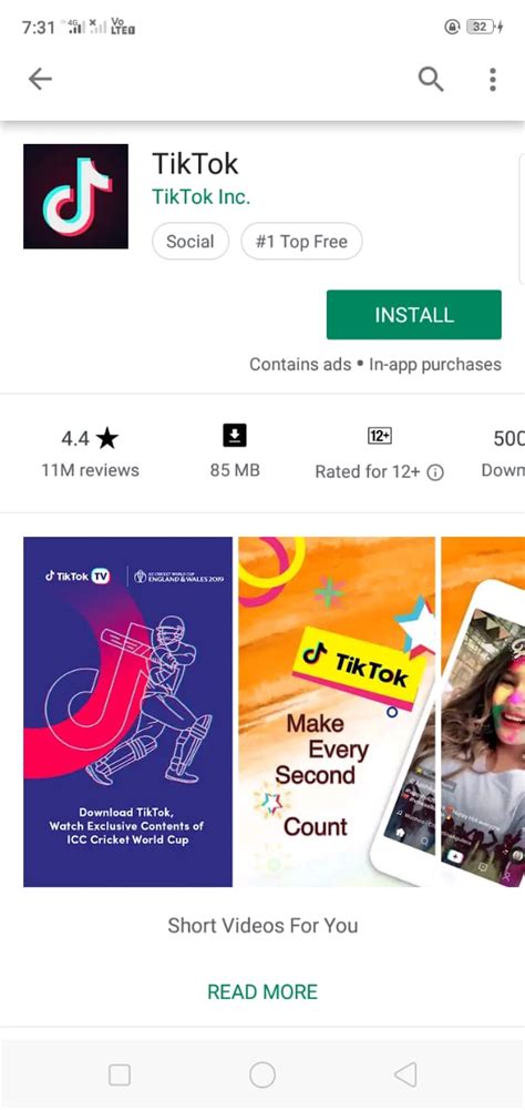 Tik Tok App Download Free