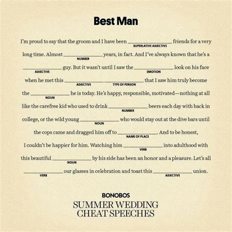 12 Top 10 Best Man Speech Ideas Inspirations Best Man Speech Wedding