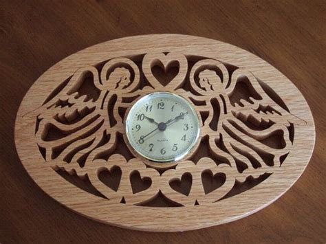 Angel Clock Clock With Angels Etsy