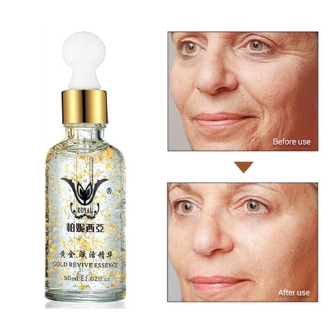 Super Anti Wrinkle Anti Aging Collagen 24k Gold Essence Skin Whitening