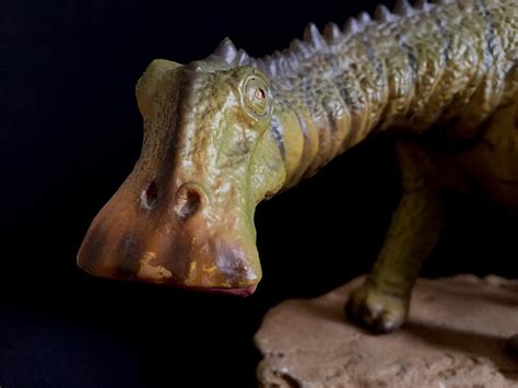 The nigersaurus had a wide muzzle filled with more than 500 teeth: Nigersaurus (Deluxe by CollectA) | Dinosaur Toy Blog