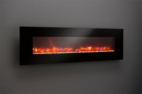 Greatco 94 Gallery Linear Electric Led Fireplace Includes Led