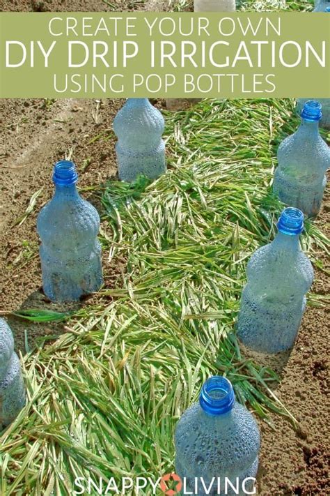 You can make a lot of adjustments to this sprinkler, too. DIY Drip Irrigation Bottle for Gardens {How To} | Drip irrigation diy, Irrigation diy ...