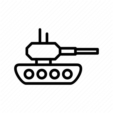 Tank Army War Icon Download On Iconfinder On Iconfinder