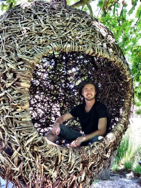 Human Nest Garten Gartenhaus Kunst