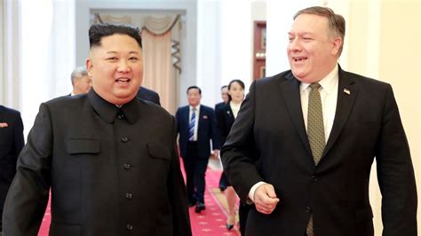 north korea demands removal of us secretary of state mike pompeo from talks bbc news