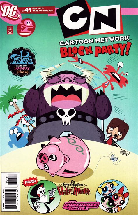 read online cartoon network block party comic issue 41