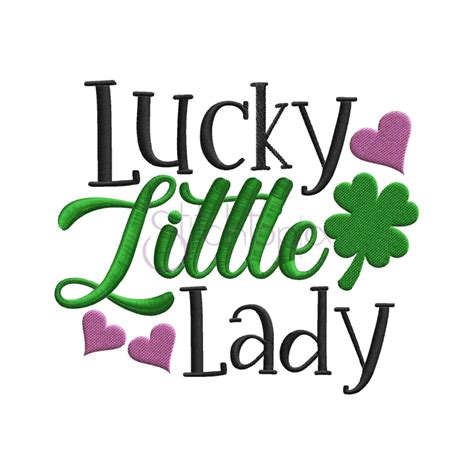 Instant Download Lucky Little Lady Svg Clip Art Art And Collectibles Jan