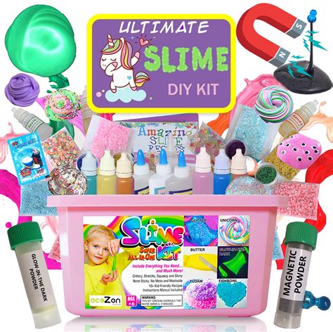 Ecozenlifestyle Ecozen Lifestyle Ultimate Slime Kit For Girls Best