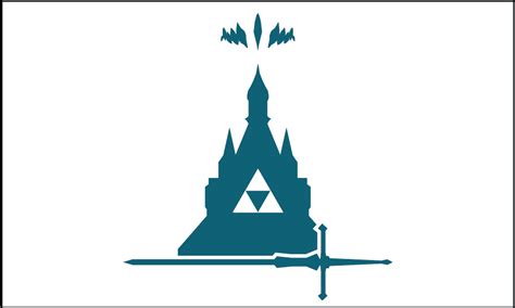 Flag Of The Holy Empire Of Hyrule Rvexillology