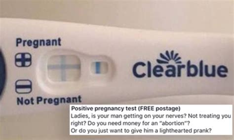 Prank Joke Pregnancy Test Always Turns Positive Pack Joke Pregnancy