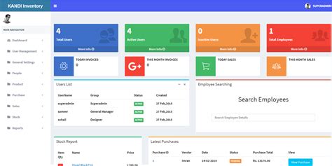Shop management system which works as electronic notebook it keeps data about sales and also of products it has point of sale backups and inventory system . GitHub - imran300/inventory: Inventory Management System